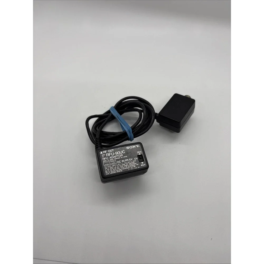 Sony RFU-90UC RFU Video Adapter for Sony Camcorders Japan 3CH 4CH Black